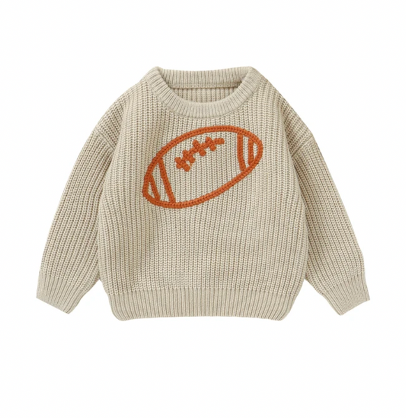 Football Knit Sweaters (3 Colors) - PREORDER