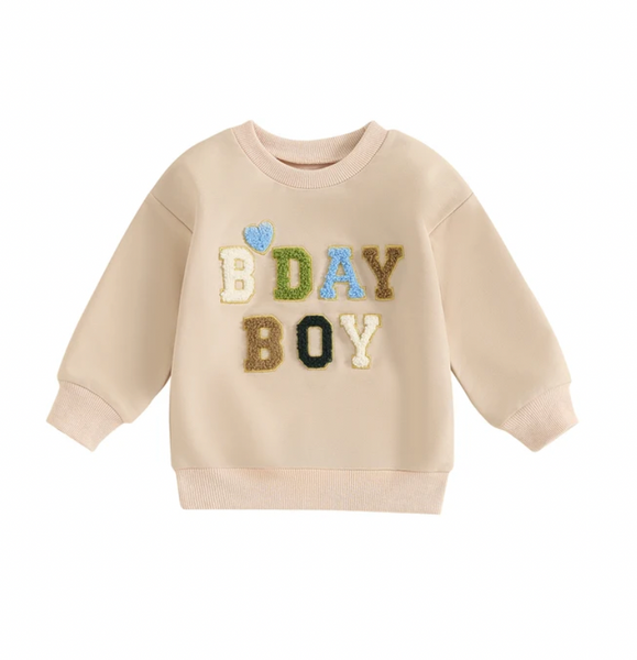 BDAY BOY Pullovers (3 Colors) - PREORDER