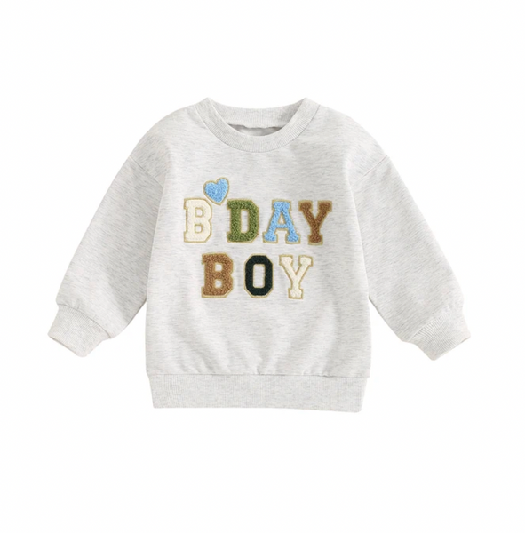 BDAY BOY Pullovers (3 Colors) - PREORDER