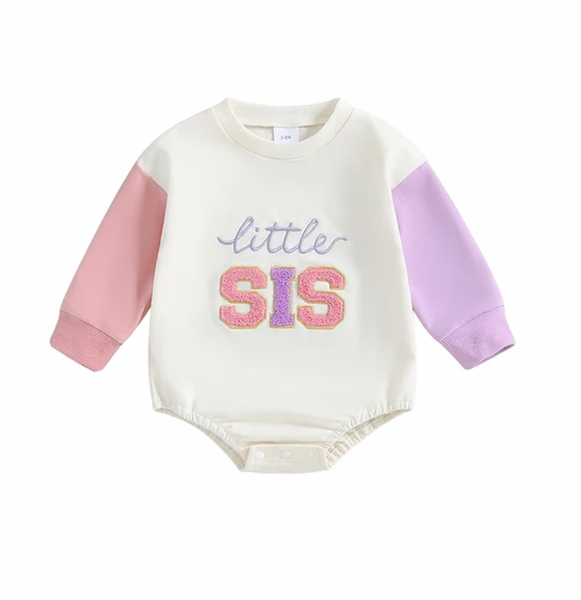 Big/Lil Sister & Brother Pullovers & Rompers - PREORDER