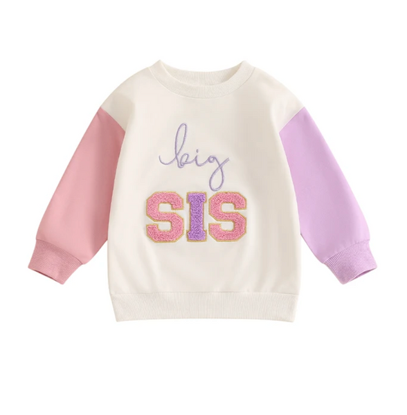 Big/Lil Sister & Brother Pullovers & Rompers - PREORDER