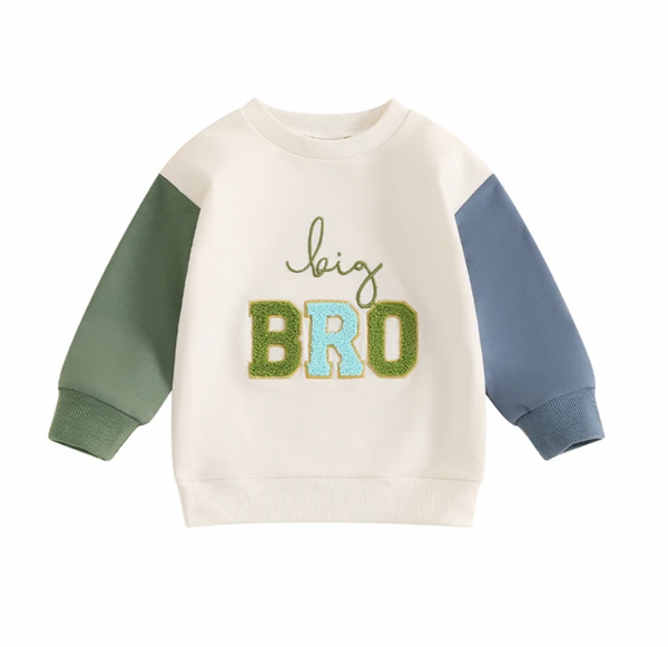 Big/Lil Sister & Brother Embroidered Pullovers & Rompers - PREORDER