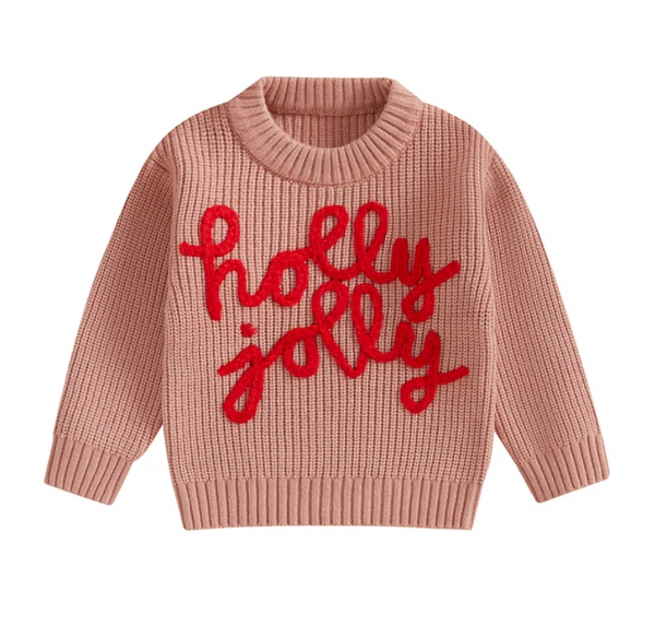 Holly Jolly Knit Sweaters (2 Colors) - PREORDER