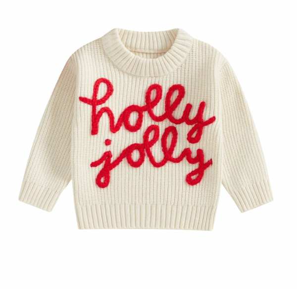 Holly Jolly Knit Sweaters (2 Colors) - PREORDER