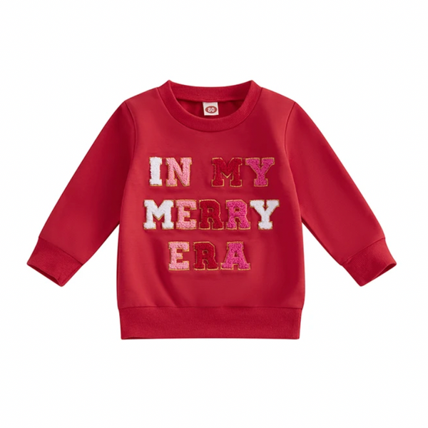 In My Merry Era Pullovers (2 Colors) - PREORDER