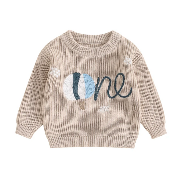 ONE Hot Air Balloon Sweaters (5 Colors) - PREORDER