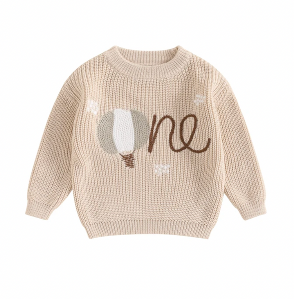 ONE Hot Air Balloon Sweaters (5 Colors) - PREORDER