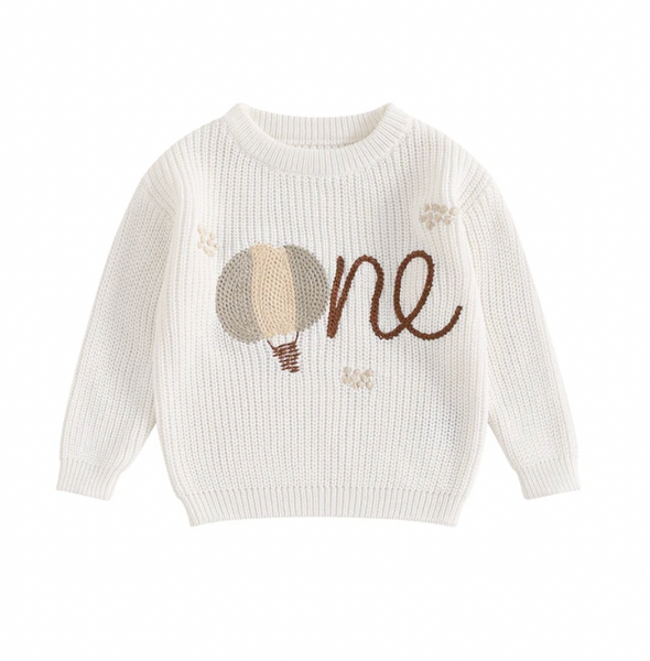 ONE Hot Air Balloon Sweaters (5 Colors) - PREORDER