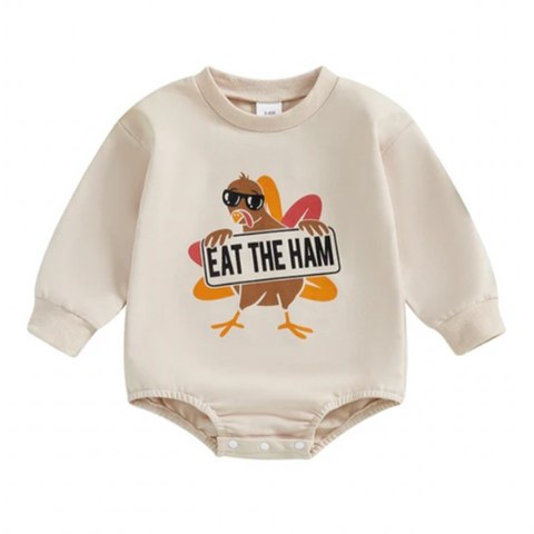 Eat the Ham Romper - PREORDER