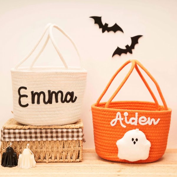 Yarn *CUSTOM* Halloween Baskets (7 Colors) - PREORDER