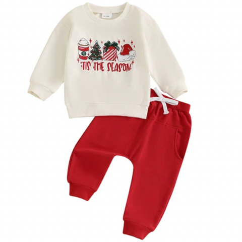 Tis the Season Christmas Jogger Outfit - PREORDER