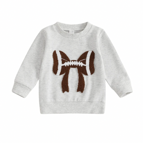 Perfect Football Bow Pullovers (3 Colors) - PREORDER