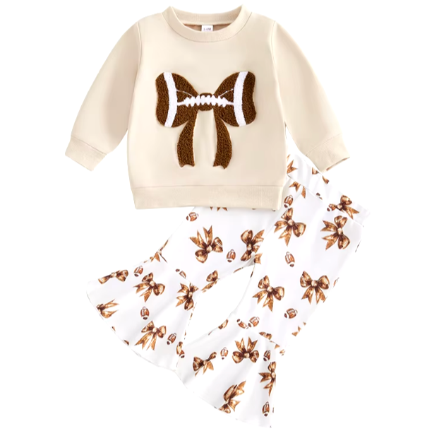 Perfect Football Bow Bells Outfit - PREORDER