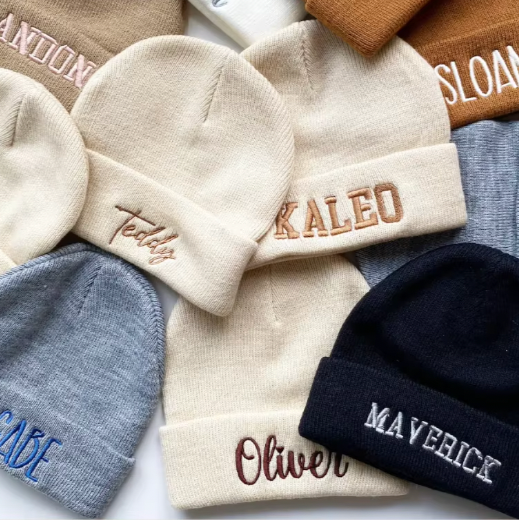 Thread *CUSTOM* Solid Beanie Hats (23 Colors)