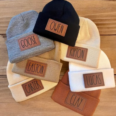 Patch *CUSTOM* Solid Beanie Hats (23 Colors)