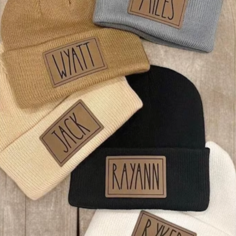 Patch *CUSTOM* Solid Beanie Hats (23 Colors)