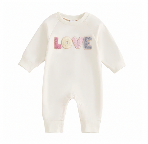 LOVE Pants Romper (2 Colors) - PREORDER