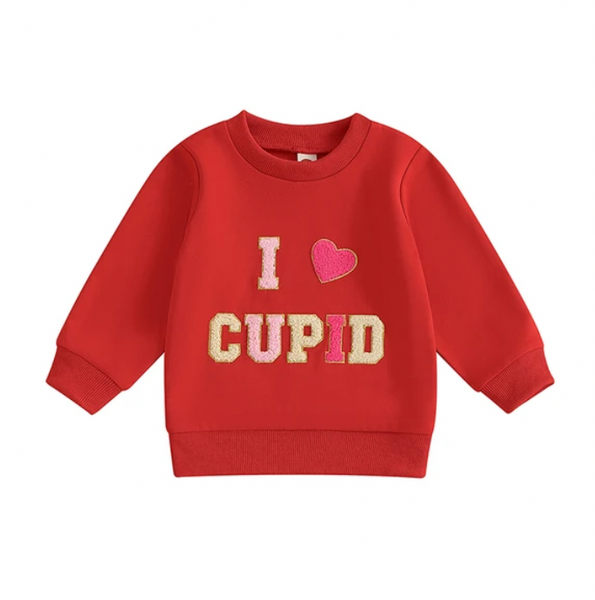 I LOVE Cupid Pullovers (3 Colors) - PREORDER