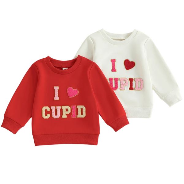 I LOVE Cupid Pullovers (3 Colors) - PREORDER