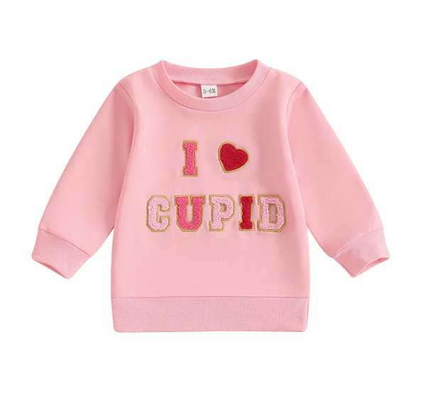 I LOVE Cupid Pullovers (3 Colors) - PREORDER