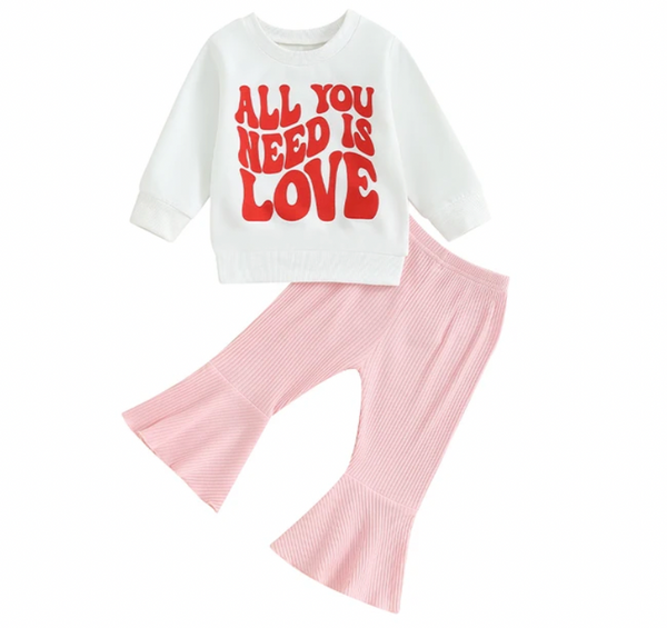 All You Need is Love Bells Outfits (2 Colors) - PREORDER