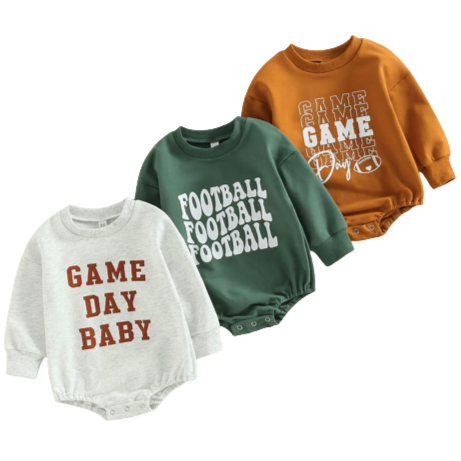 Game Day Rompers (3 Styles) - PREORDER