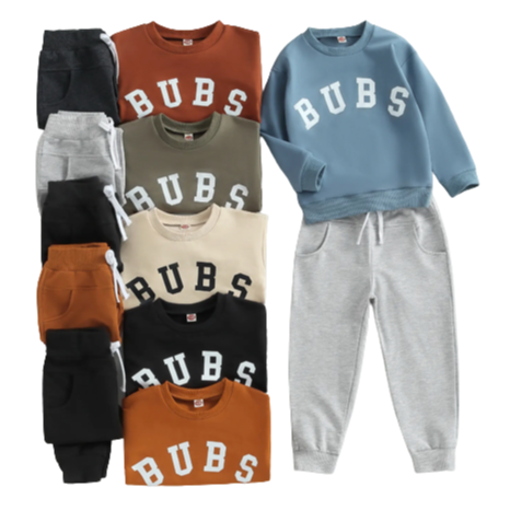 BUBS Jogger Outfits (6 Colors) - PREORDER