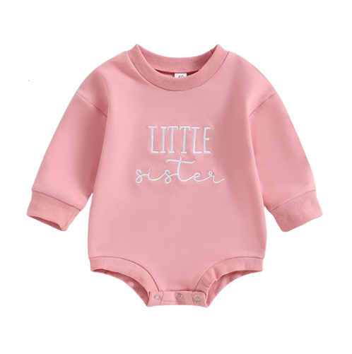 Big Brother & Little Sister Romper & Sweater - PREORDER