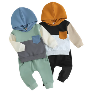 Four Tone Hooded Outfits (2 Colors) - PREORDER