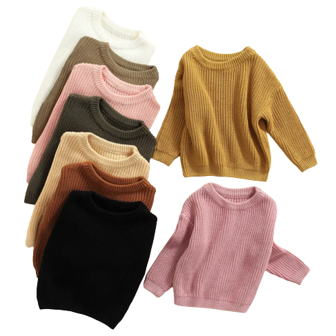 Tabitha Knit Sweaters (9 Colors) - PREORDER