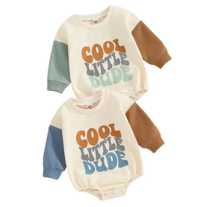 Cool Little Dude Rompers (3 Colors) - PREORDER
