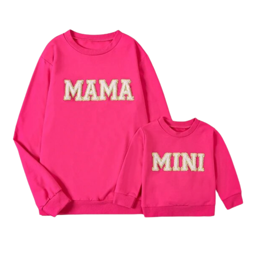 MAMA & MINI Matching Pullovers (2 Colors) - PREORDER