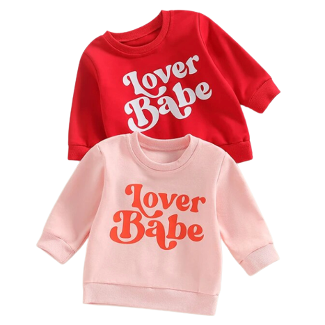 Lover Babe Pullovers (2 Colors) - PREORDER