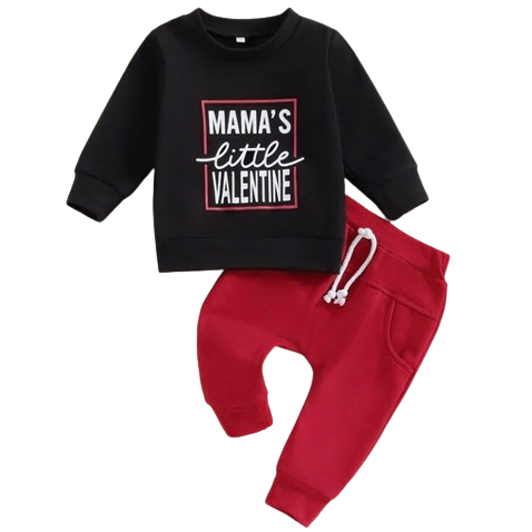 Mamas Little Valentine Outfit - PREORDER