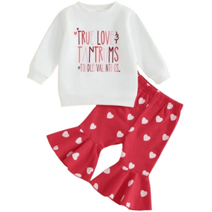 #ToddlerValentines Bells Outfit - PREORDER