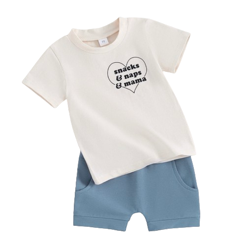 Snacks & Naps & Mama Outfit - PREORDER
