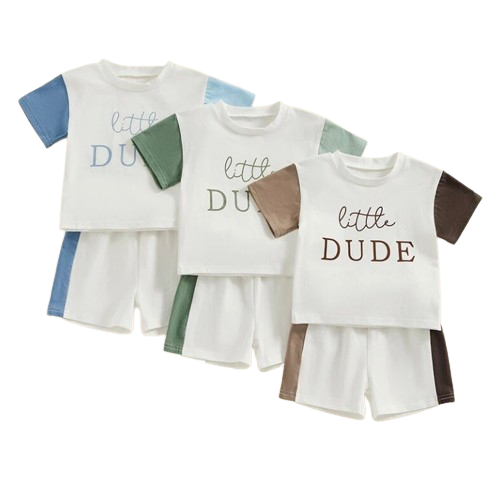 Creamy Little Dude Outfits (3 Colors) - PREORDER