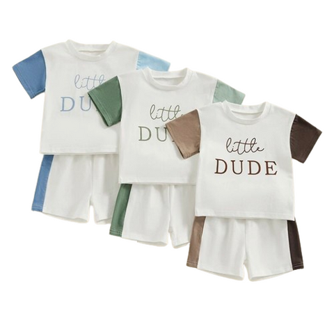 Creamy Little Dude Outfits (3 Colors) - PREORDER