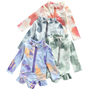 Totally Tie Dye Swimsuits (4 Colors) - PREORDER
