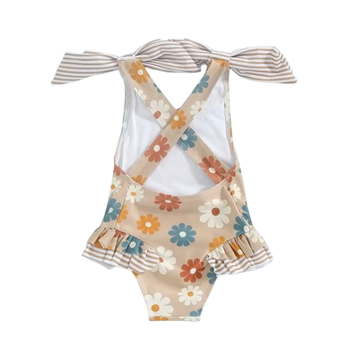 Brown Daisy Swimsuits (2 Styles) - PREORDER