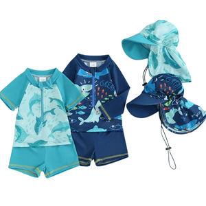 Sealife Swimsuits & Hats (2 Styles) - PREORDER