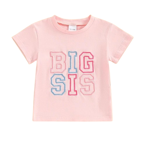 BIG SIS & LIL SIS Matching T-Shirt & Romper (2 Styles) - PREORDER