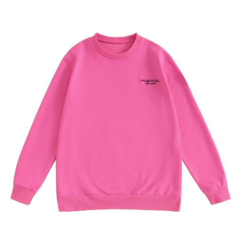Family Est. 2024 Matching Pullovers (3 Colors) - PREORDER