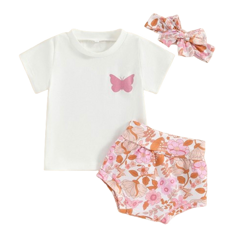 Good Things are Coming Butterfly Outfit & Bow - PREORDER