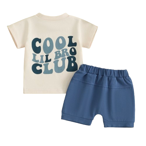 Cool Big & Lil Bro Club Matching Outfits (2 Styles) - PREORDER