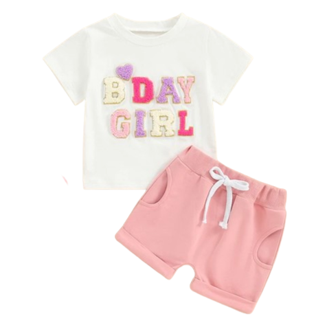 BDAY Girl Patch Outfit - PREORDER