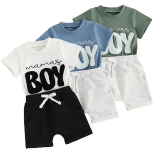 Mamas Boy Patch Outfits (3 Colors) - PREORDER