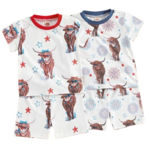 Festive 4th of July Bulls Outfits (2 Styles) - PREORDER