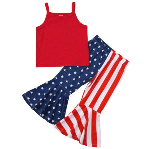 Stars & Stripes Bells Tank Outfit - PREORDER