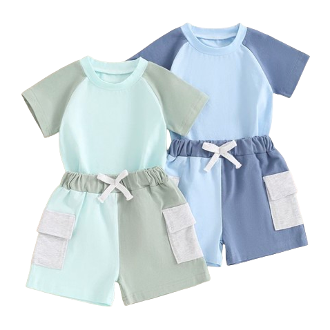 Jonah Three Tone Pocket Outfits (2 Colors) - PREORDER